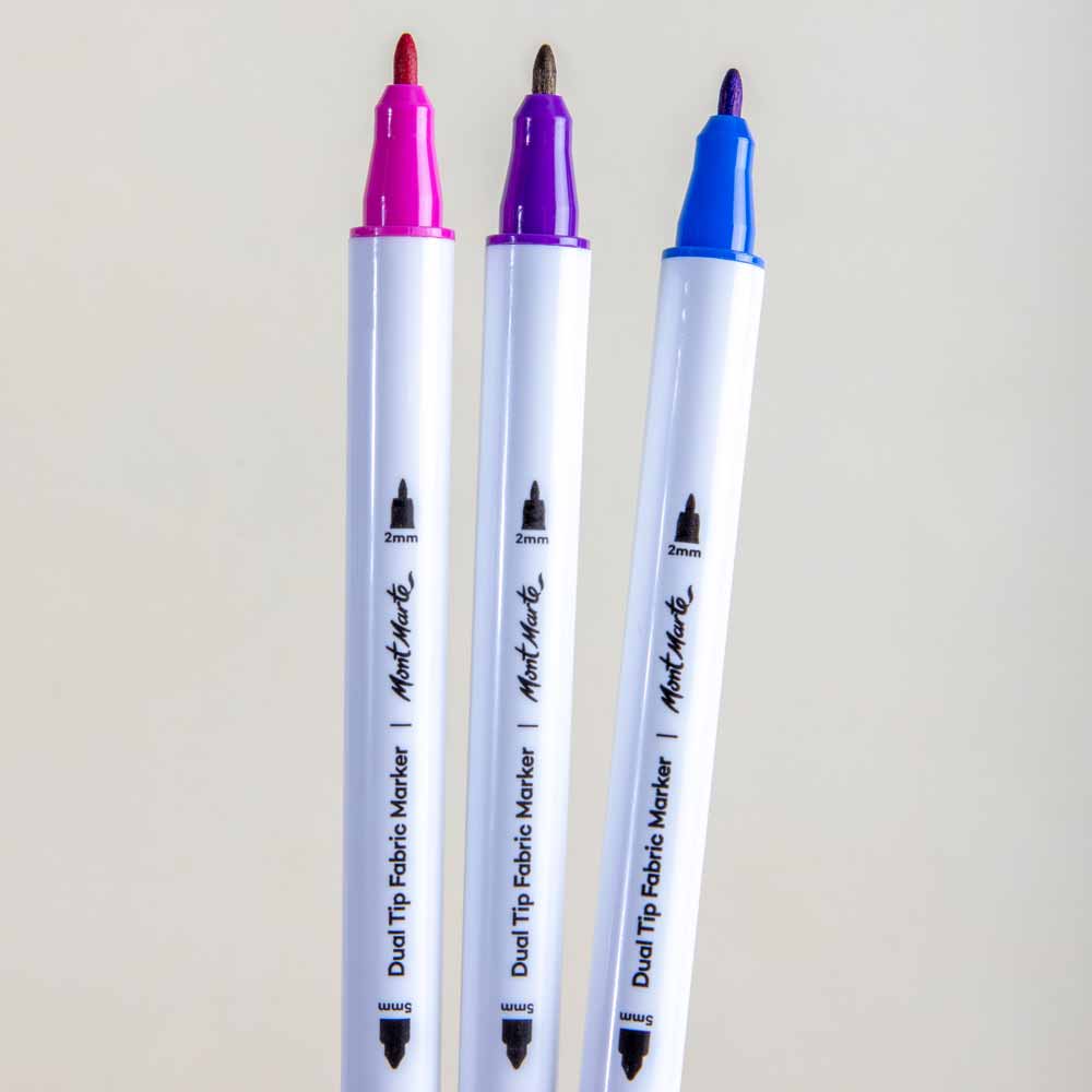 Fabrico Fabric Marker Pens - Dual tip - by Tsukineko Japan – ART QUILT  SUPPLIES - 2 Sew Textiles
